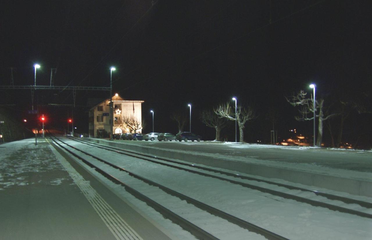 Hotel Grischuna Filisur Buitenkant foto