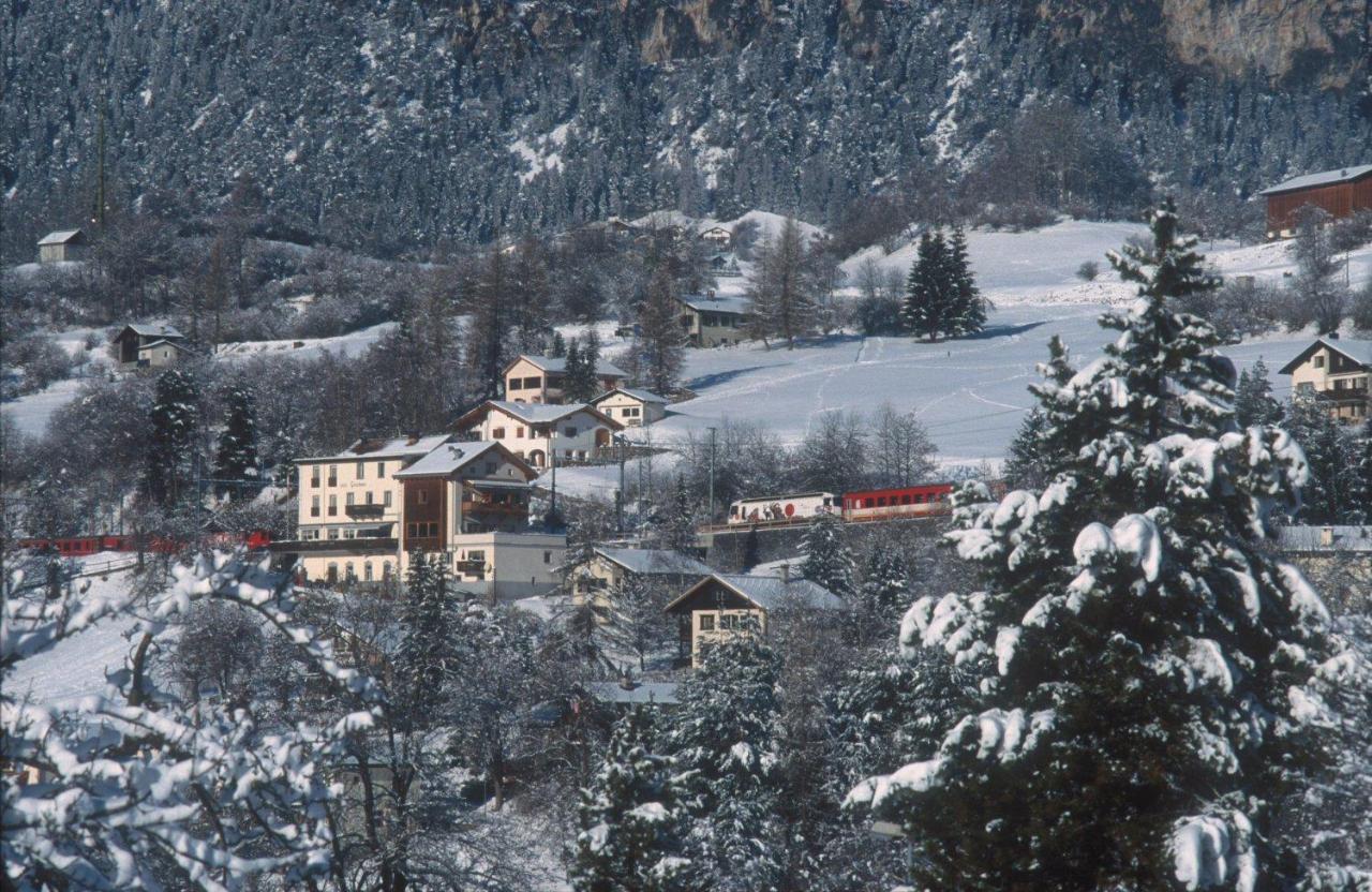 Hotel Grischuna Filisur Buitenkant foto